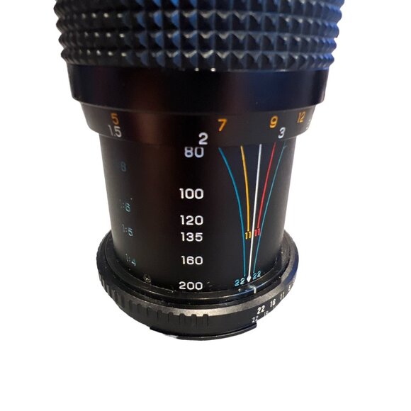 Promaster Spectrum 7 MC UV 52MM Zoom 80-200 mm Lens With Cover UNTESTED - Picture 3 of 8